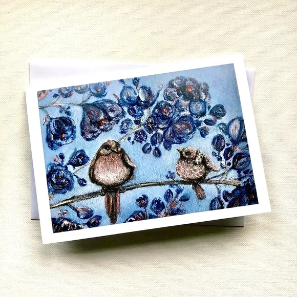 Spring Has Sprung Blank Inside Note Card Greeting - Picture 3 of 8